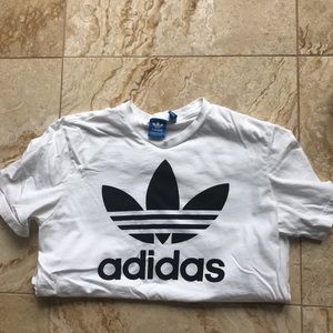 Adidas White T shirt